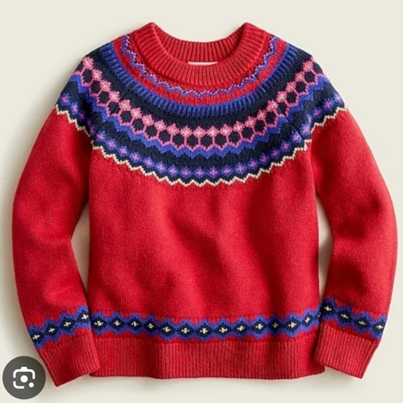 Crewcuts Classic Fair Isle Sweater - Picture 1 of 4